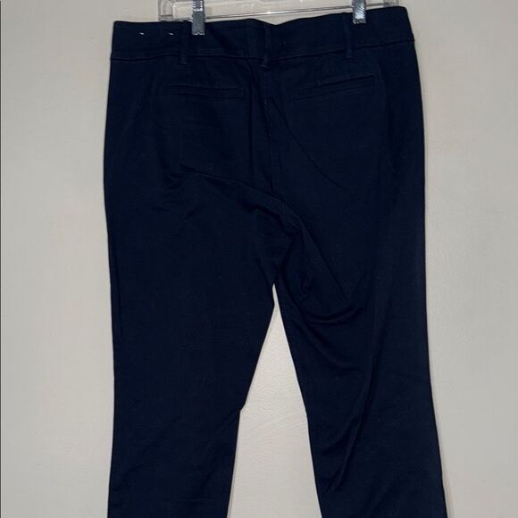 LOFT Navy Blue Modern Cropped Chinos - Picture 8 of 11